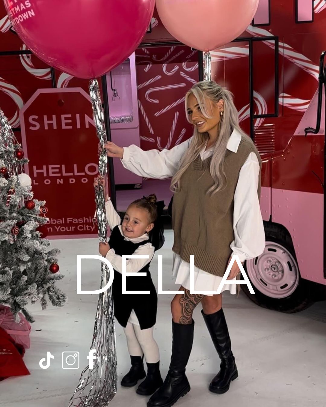 Della and Dulcie mother and daughter TikTok Creators